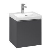 Тумба под раковину Villeroy & Boch Subway 3.0 42,3х42,9 см ДСП/алюминий графит C58200VR