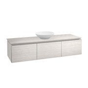 Тумба под раковину Villeroy & Boch Legato 120х38 см ДСП белое дерево B57700E8