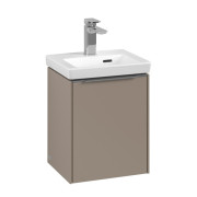 Тумба під раковину Villeroy & Boch Subway 3.0 35,1х42,9 см ДСП/алюміній тауп C58400VM