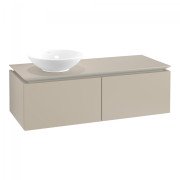 Тумба под раковину Villeroy & Boch Legato 120х38 см ДСП/ДСП нежно-серый B57900VK