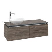 Тумба под раковину Villeroy & Boch Legato 120х38 см ДСП/ДСП каменный дуб B57900RK