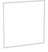 Рама для зеркального шкафчика Geberit One 75 см алюминий белый 505.842.00.1