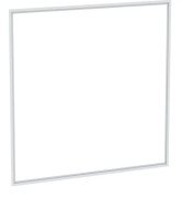 Рама для зеркального шкафчика Geberit One 90 см алюминий белый 505.843.00.1