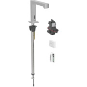 Смеситель для раковины Geberit Brenta питание от генератора для функционального блока скрытого монтажа латунь нерж сталь матовый 116.196.SN.1