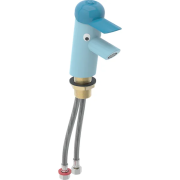 Змішувач для раковини Geberit Bambini одноважільний латунь синій/блакитний 116.207.SX.1