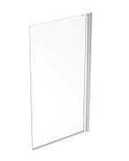 Шторка для ванни Geberit Geo 80х150 см прозоре скло 560.118.00.2