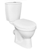 Унітаз-компакт Kolo Antysplash 36,5х62,5 см із сидінням із кришкою сантехнічний фарфор білий 209905UA