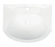 Раковина для ванної Kolo Solas 56х45 см сантехнічний фарфор білий 101456UA