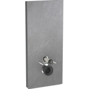 Сантехнічний модуль Geberit Monolith Plus для підвісного унітазу кераміка/алюміній сланець/чорний хром 131.231.00.7