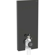 Сантехнічний модуль Geberit Monolith Plus для підлогового унітазу скло/алюміній чорний 131.233.SJ.7