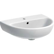 Раковина для ванной Geberit Selnova Square 50х41 см сантехнический фарфор белый 500.295.01.7