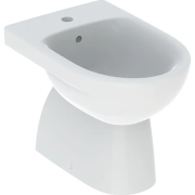 Биде напольное Geberit Selnova 35,8х52 см сантехнический фарфор белый 500.288.01.7