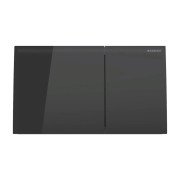 Кнопка змиву Geberit Sigma 70 подвійний змив скло чорний 115.622.SJ.1