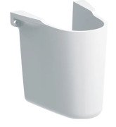 Напівп'єдестал для раковини Geberit Selnova сантехнічний фарфор білий 500.329.01.7