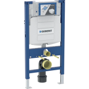 Система инсталляции Geberit Duofix Bambini для детского подвесного унитаза со смывным бачком скрытого монтажа Sigma 12 см 111.923.00.5