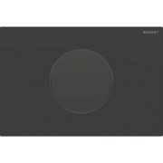 Система електронного керування змивом унітазу Geberit для змивного бачка прихованого монтажу Sigma 12 см чорний матовий 115.908.16.6