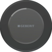 Система электронного управления смывом унитаза Geberit для смывного бачка скрытого монтажа Sigma 12 см латунь черный матовый 115.936.14.6