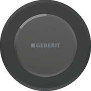 Система електронного управління змивом унітазу Geberit для змивного бачка прихованого монтажу Sigma 12 см латунь чорний матовий 115.937.14.6