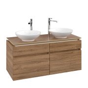 Тумба под раковину Villeroy & Boch Legato 120х55 см с подсветкой ДСП дуб канзас B584L0RH