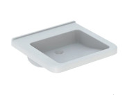 Раковина для ванной Geberit Selnova Comfort Square 55х52,5 см сантехнический фарфор белый 500.787.01.7