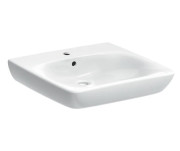 Раковина для ванной Geberit Selnova Comfort 55х55 см сантехнический фарфор белый 501.461.00.7