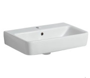Раковина для ванной Geberit Selnova Compact 55х37 см сантехнический фарфор белый 501.509.00.7
