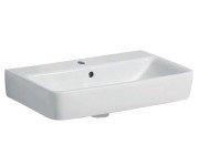 Раковина для ванной Geberit Selnova Compact 60х37 см сантехнический фарфор белый 501.511.00.7