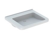 Раковина для ванної Geberit Selnova Comfort Square 65х55 см сантехнічна порцеляна білий 500.790.01.7