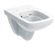 Унітаз підвісний Geberit Selnova Square 35х53 см безободковий сантехнічний фарфор білий 501.458.00.7