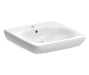 Раковина для ванной Geberit Selnova Comfort 55х55 см сантехнический фарфор белый 501.461.00.7