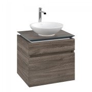 Тумба під раковину Villeroy & Boch Legato 60х55 см з підсвічуванням ДСП кам'яний дуб B568L0RK