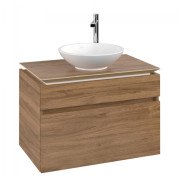 Тумба под раковину Villeroy & Boch Legato 100х55 см с подсветкой ДСП дуб канзас B572L0RH