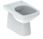 Унітаз підлоговий Geberit Selnova Square 35,5х53 см сантехнічний фарфор білий 501.564.01.7