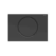 Кнопка змиву Geberit Sigma 10 нержавіюча сталь чорний матовий/чорний 115.758.16.5