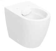Унитаз напольный Geberit iCon 35х56 см сантехнический фарфор белый 502.382.00.1