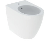 Биде напольное Geberit iCon 35х56 см сантехнический фарфор белый 502.384.00.1