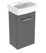 Тумба з раковиною Geberit Selnova Square 36х28 см ДСП лава 502.743.00.1