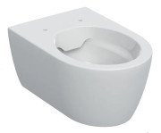 Унітаз підвісний Geberit iCon безободковий 36х53 см сантехнічний фарфор білий 501.661.00.1