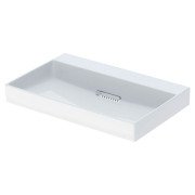 Раковина для ванної Geberit ONE 75х48 сантехнічна порцеляна KeraTect біла 505.035.00.1
