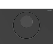 Система электронного управления смывом унитаза Geberit Sigma двойной смыв нержавеющая сталь черный матовый/черный 115.890.16.6