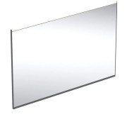 Дзеркало для ванної Geberit Option Plus Square 105х70 з прямим та непрямим підсвічуванням чорний матовий/алюміній анодований 502.784.14.1