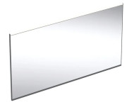 Дзеркало для ванної Geberit Option Plus Square 135х70 з прямим та непрямим підсвічуванням чорний матовий/алюміній анодований 502.786.14.1