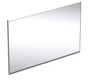 Дзеркало для ванної Geberit Option Plus Square 105х70 з прямим та непрямим підсвічуванням чорний матовий/алюміній анодований 502.784.14.1