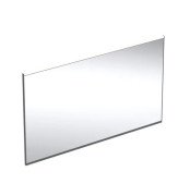 Дзеркало для ванної Geberit Option Plus Square 120х70 з прямим та непрямим підсвічуванням чорний матовий/алюміній анодований 502.785.14.1