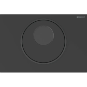 Система електронного керування змивом унітазу Geberit Sigma подвійний змив нержавіюча сталь чорний матовий/чорний 115.891.16.6