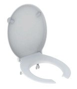 Сидіння з кришкою для унітазу Geberit Selnova Comfort відкрите для інвалідів дюропласт білий глянсовий 502.791.00.1