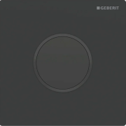 Система електронного керування змивом пісуара Geberit нержавіюча сталь чорний матовий/чорний 116.035.16.1