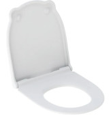 Сиденье с крышкой для детского унитаза Geberit Bambini дюропласт белый 502.969.01.1