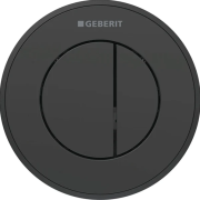 Зливний механізм дистанційного керування змиву Geberit пневматичний пластик чорний 116.055.DW.1