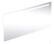 Дзеркало для ванної кімнати Geberit Option Basic Square 140х70 підсвічування зверху алюміній анодований 502.811.00.1